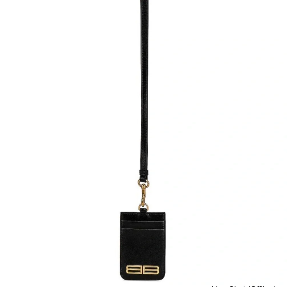 Balenciaga Gossip Card Holder with Strap - Picture 11 of 13
